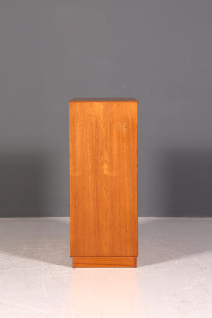 Edle Mid Century Teak Kommode Dänisch Schrank Sideboard Vintage 60er Danish Design