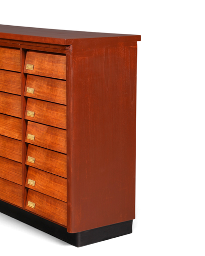 G116 Finish Wunderschöne Mid Century Kommode Vintage Bauhaus Apotheker Schrank Retro Schubladenkommode