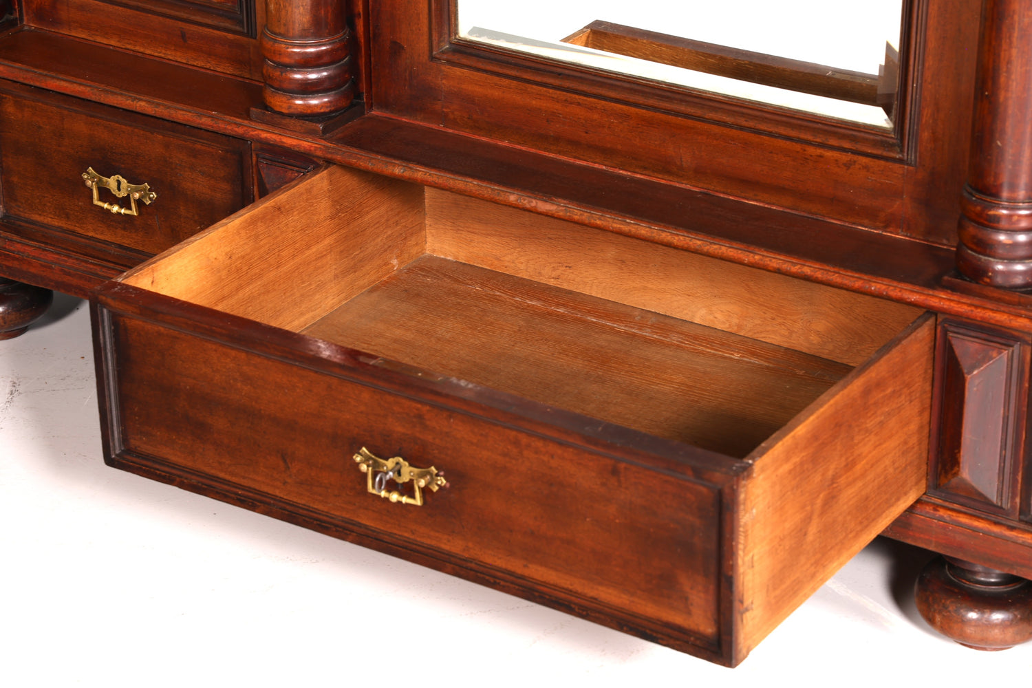 G186 Finish Biedermeier? Edler Gründerzeit Schrank um 1880 Kleiderschrank Antik Jugendstil Wäscheschrank