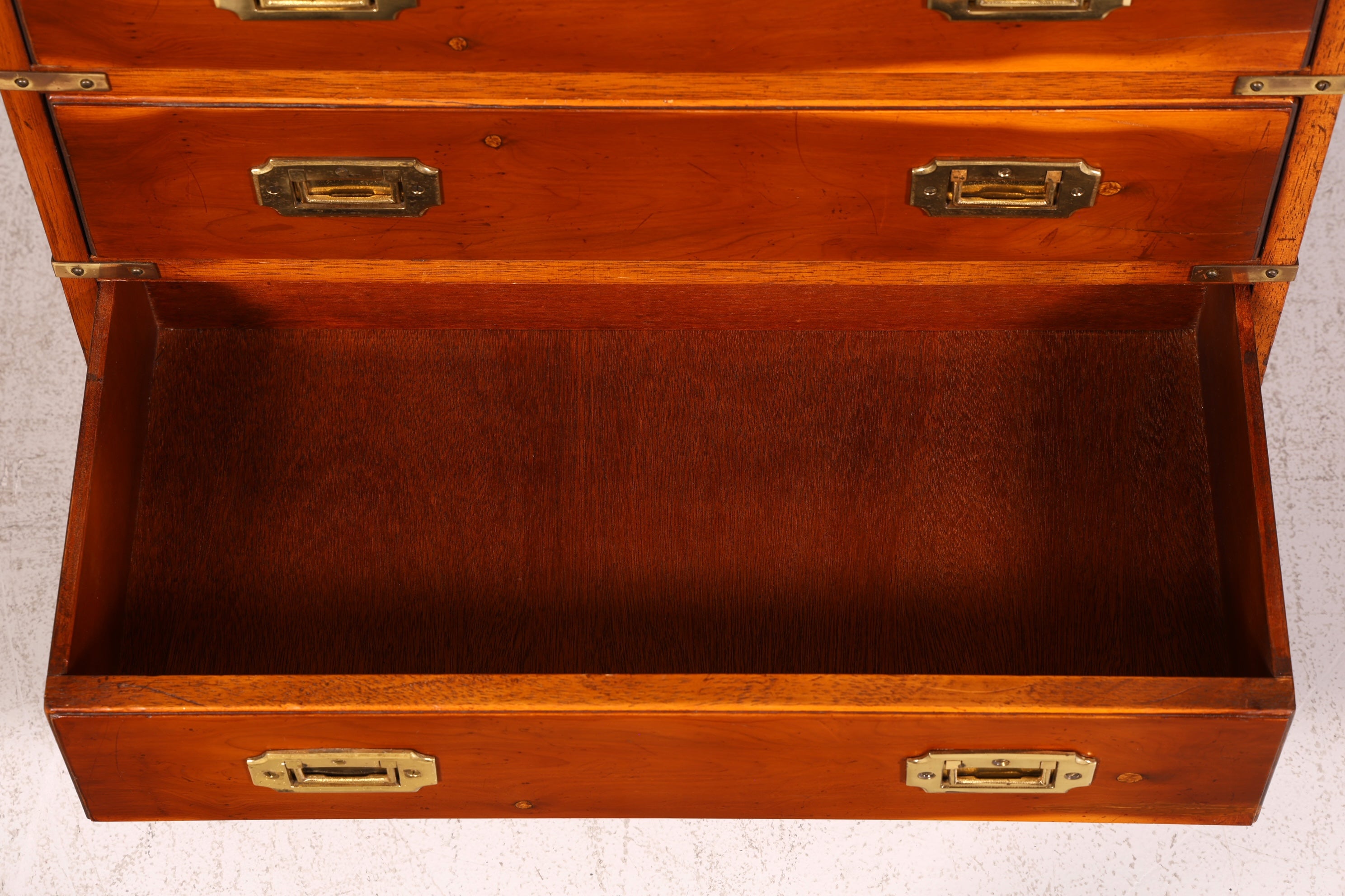 Traumhafte Maritime Kommode Englisch Military Chest Schiffskommode Antik Schrank Beistellschrank Kolonialstil