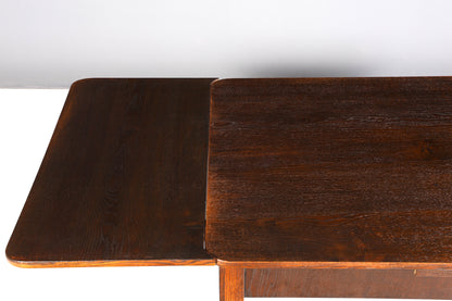 Wunderschöner Jugendstil Esstisch um 1910 ausziehbarer Tisch echt Holz Art Deco Antik Küchentisch