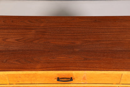 Wunderschönes Mid Century Highboard echt Holz Schrank Büro Kommode 60er Jahre