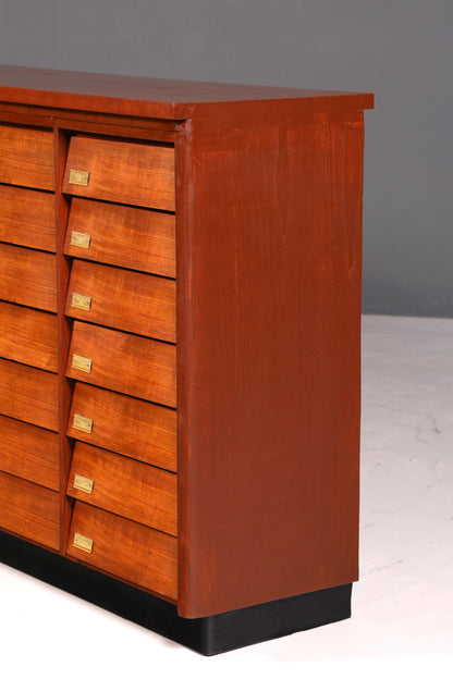 G116 Finish Wunderschöne Mid Century Kommode Vintage Bauhaus Apotheker Schrank Retro Schubladenkommode