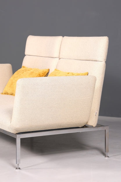 Wunderschönes Designer Brühl Roro Sofa 2 Sitzer Couch Schlafsofa Designed by Roland Meyer-Brühl Gästebett