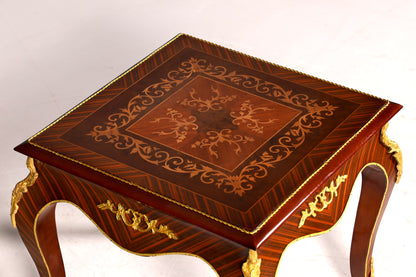 Wunderschöner Barock Stil Louis XV Couchtisch Antik Stil Ablagetisch Beistelltisch