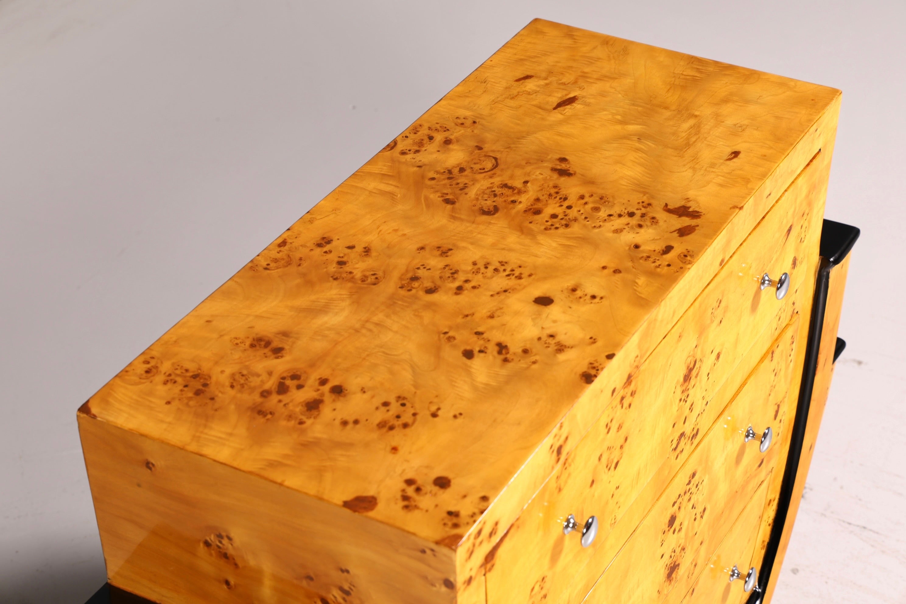Edles Art Deco Stil Sideboard Wandkonsole Biedermeier Antik Stil Kommode Echt Holz Handarbeit