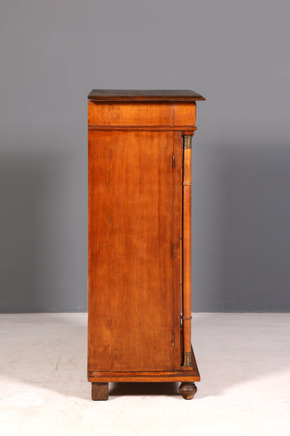Beautiful Art Nouveau vertiko cabinet, antique cabinet, chest of drawers, circa 1900, solid wood