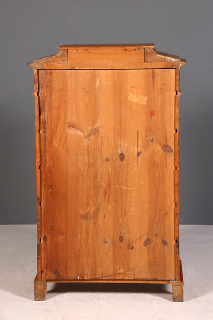Wunderschöne Gründerzeit Kommode Antik Weichholz Jugendstil Vertiko Chiffoniere Schubladenkommode