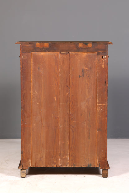 Beautiful Art Nouveau vertiko cabinet, antique cabinet, chest of drawers, circa 1900, solid wood