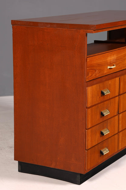 Wunderschöne Mid Century Kommode Vintage Bauhaus Apotheker Schrank Retro Schubladenkommode