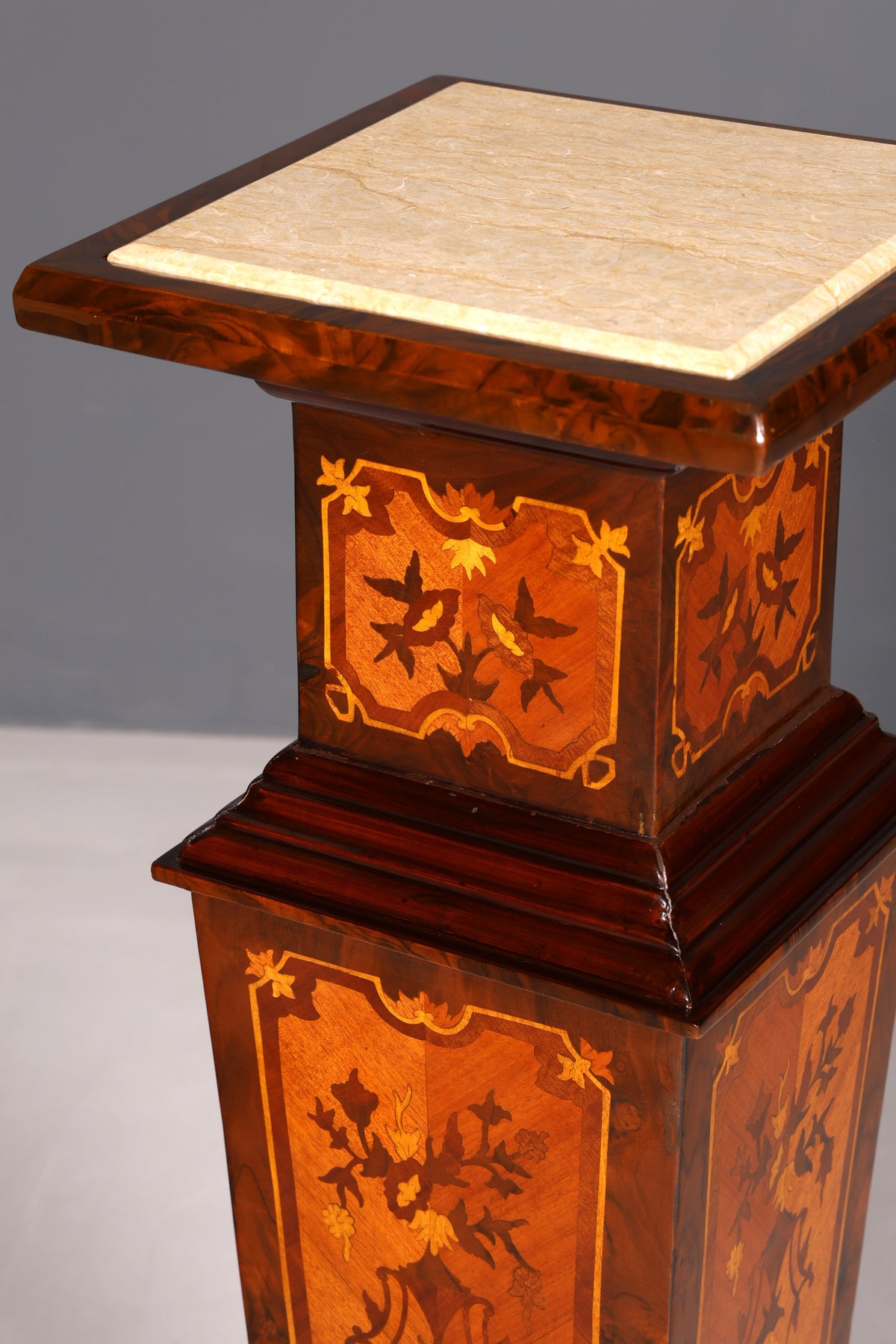 Dream baroque-style pedestal Louis XV flower pedestal natural stone marble top