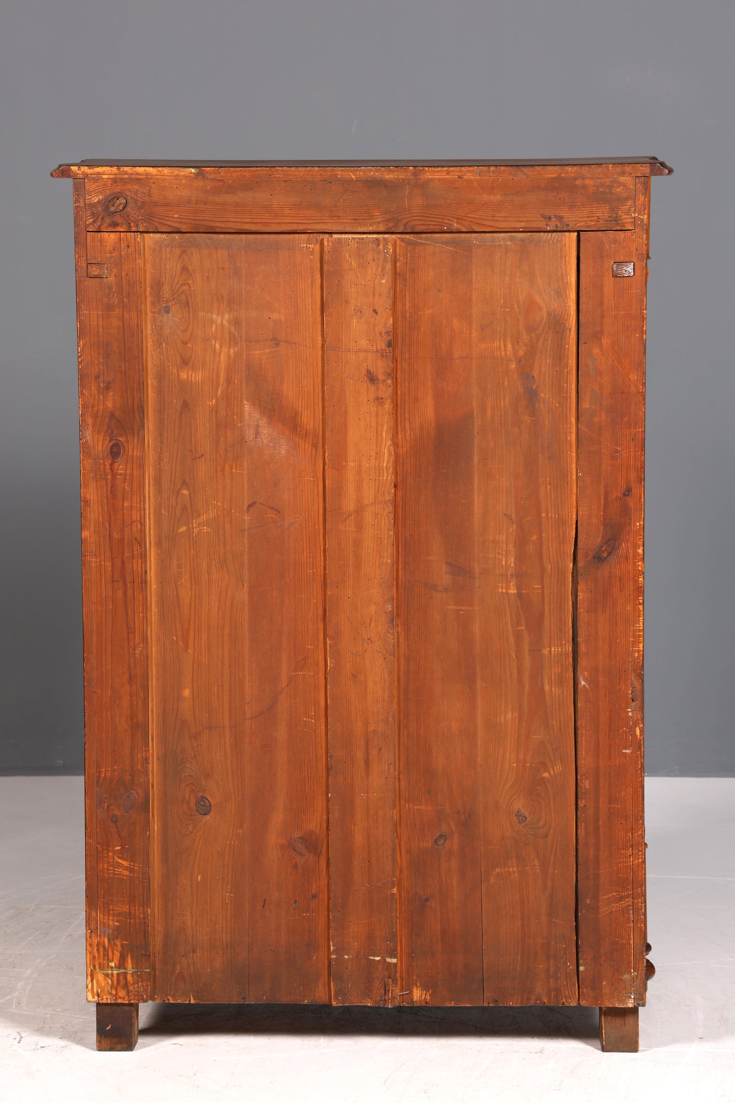 Traumhafte Louis Philippe Vitrine Antik Biedermeier Schrank echt Holz um 1880