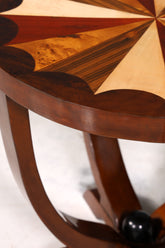 Stilvoller Art Deco Design Tisch Luxus Couchtisch Beistelltisch bunter Ablagetisch