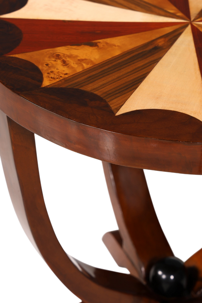 Stilvoller Art Deco Design Tisch Luxus Couchtisch Beistelltisch bunter Ablagetisch