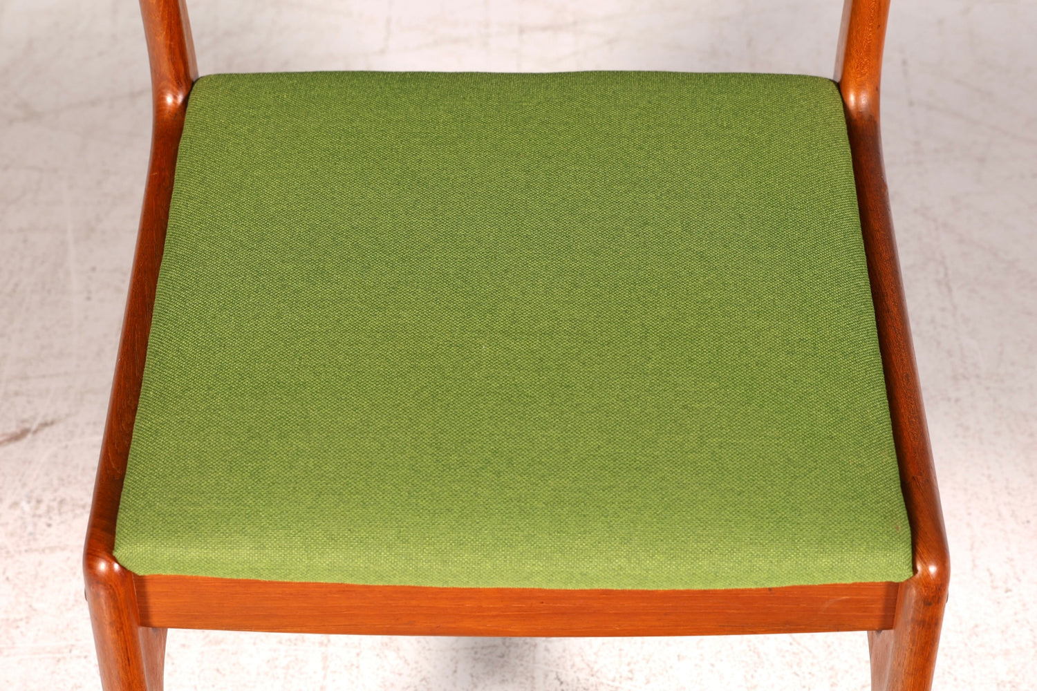 Edler Mid Century Stuhl der Marke Johannes Andersen für Uldum Teak Danish Design Sekretär Stuhl Esszimmerstuhl Küchenstuhl