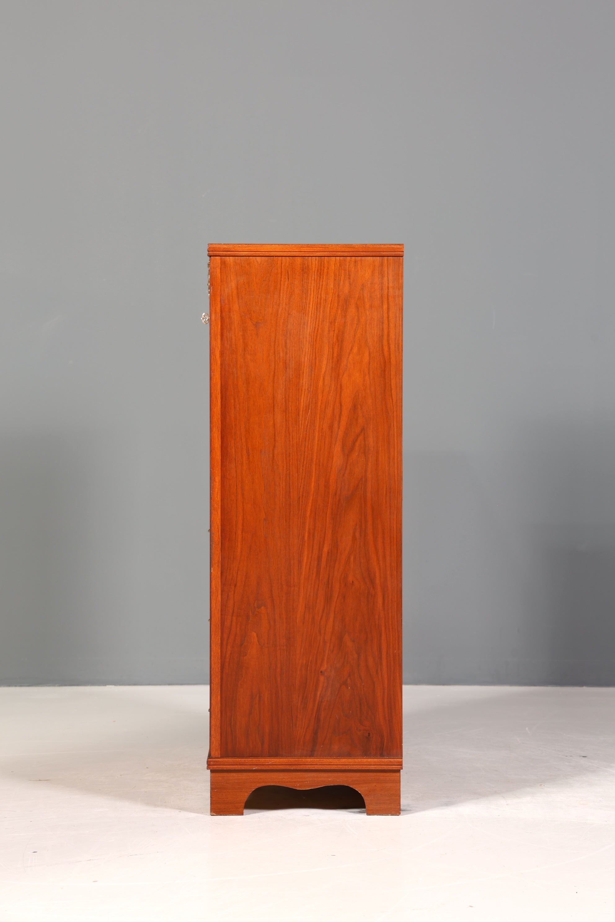 Stilvoller Sekretär im Englischen Stil Büro Vertiko Kommode echt Holz Schreibkommode