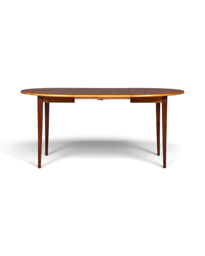 Hauptstadt Möblerei Mid Century esstisch ausziehbar aus echtem Holz im 60er Jahre Vintage Design