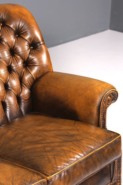 Stilvolles Original Chesterfield Sofa 3-Sitzer Couch England Polstersofa