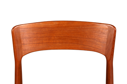 Dänischer Mid Century Esszimmerstuhl Teakholz Henning Kjærnulf Korup Stolefabrik 60er