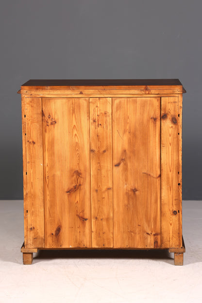 Traumhafter Gründerzeit Schrank Louis Philippe Vertiko Antik Highboard Kommode