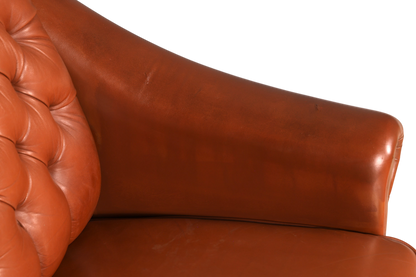 Stilvoller Original Chesterfield Sessel Englischer Armlehnsessel Englisch Herrensessel 1 von 2