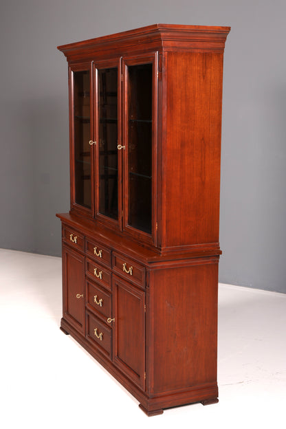 Beautiful original Selva display cabinet, Villa Borghese, antique style, solid wood, buffet cabinet, bookcase