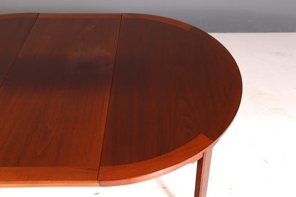 G133 Finish cm Schlichter Mid Century Esstisch ausziehbarer Vintage Tisch Retro Küchentisch