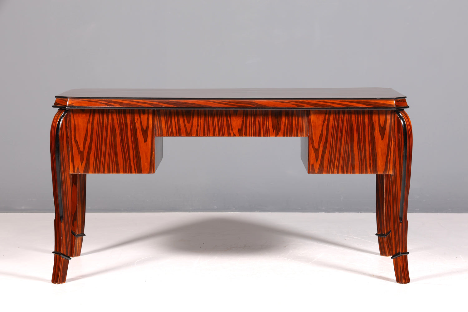 Wunderschöner Art Deco Stil Schreibtisch Bürotisch Antik Stil Office Desk