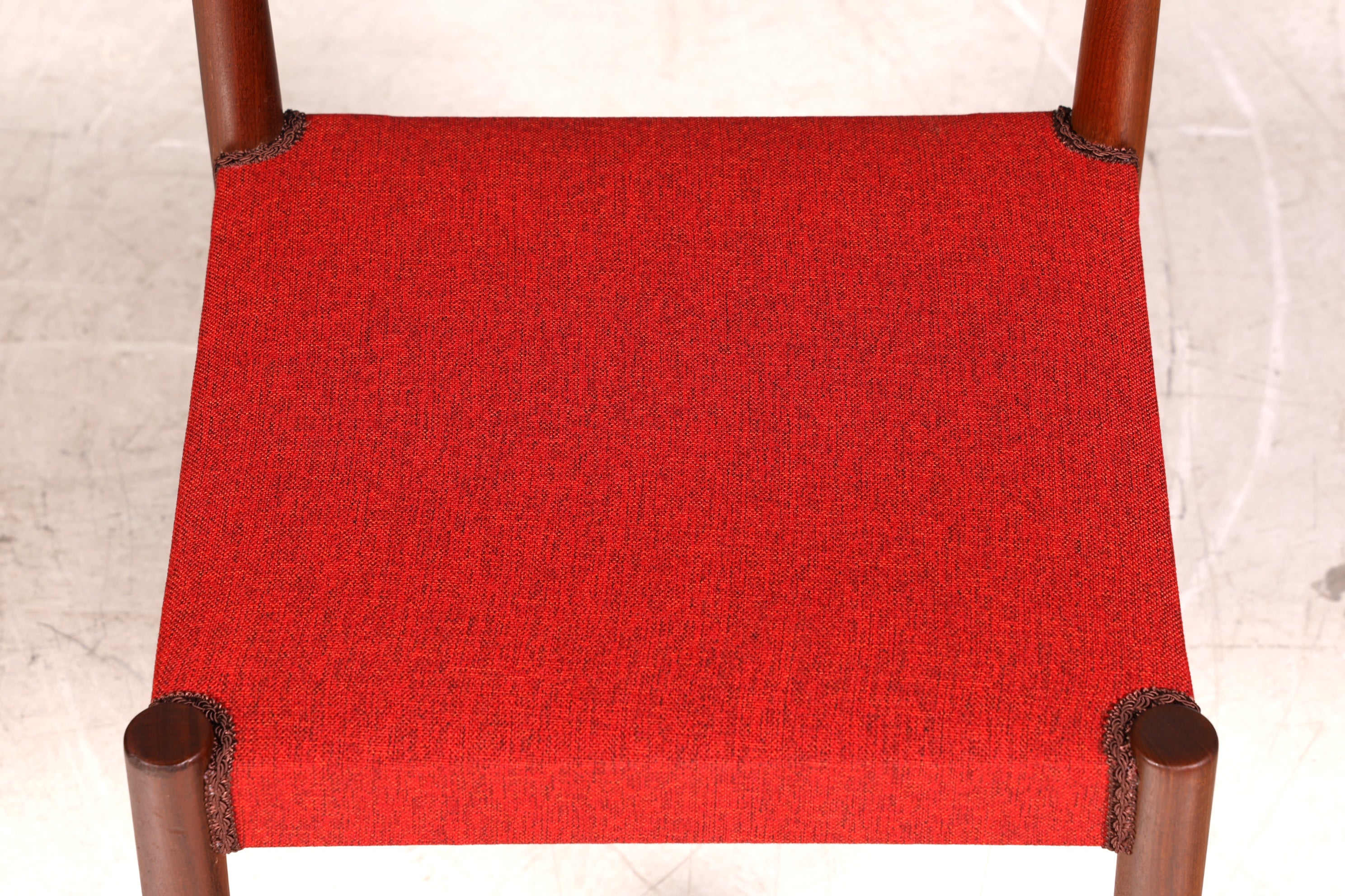 Schlichter Mid Century Stuhl Danish Design Retro Küchenstuhl Esszimmerstuhl Sekretär Stuhl