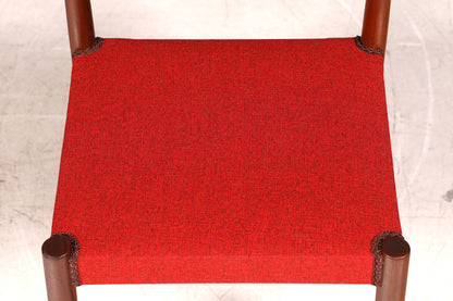 Schlichter Mid Century Stuhl Danish Design Retro Küchenstuhl Esszimmerstuhl Sekretär Stuhl