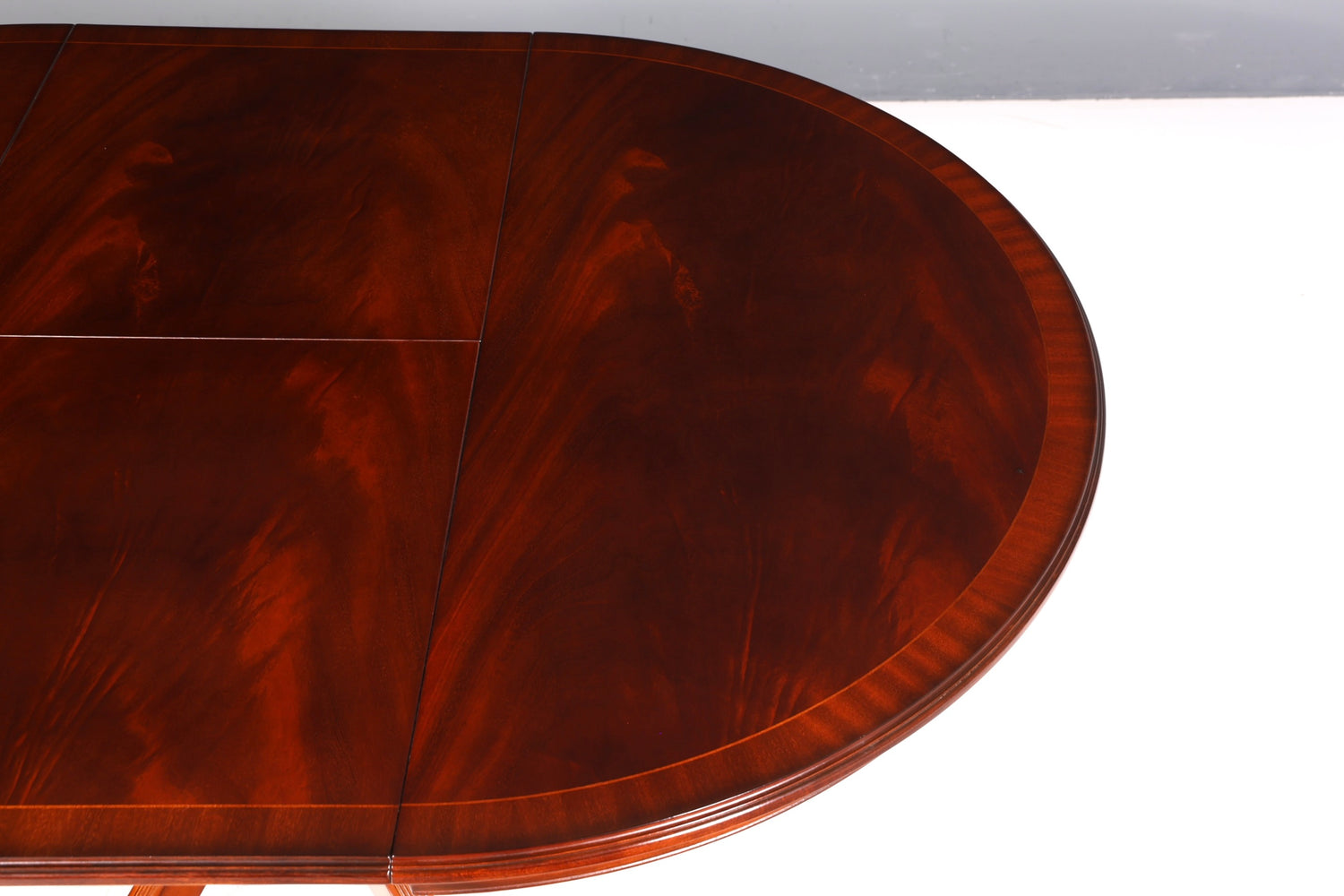 Beautiful original Heldense extendable dining table, mahogany, English antique style, 60s kitchen table