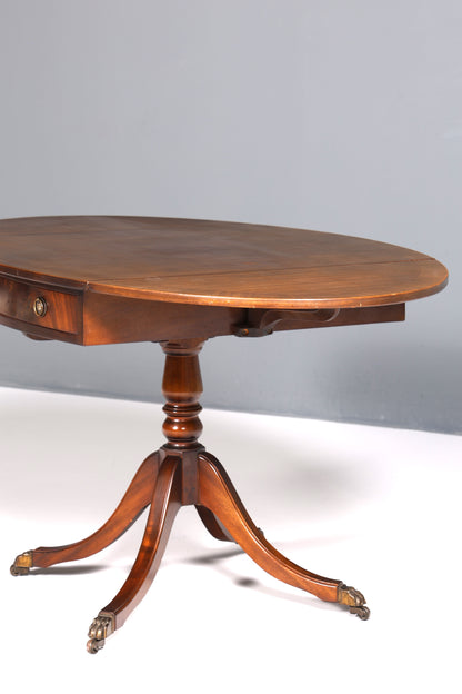 Wunderschöner Englischer Tisch ausklappbarer Esstisch Regency Antik Stil 60s Küchentisch