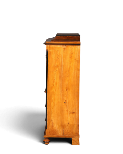 G614 Finish Cm Stilvoller Biedermeier Sekretär Louis Philippe Vertiko Antik Kommode Schreibkommode Office Desk (Kopie)