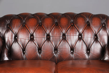 Beautiful Original Chesterfield Centurion 2 Seater Couch English Real Leather Sofa UK