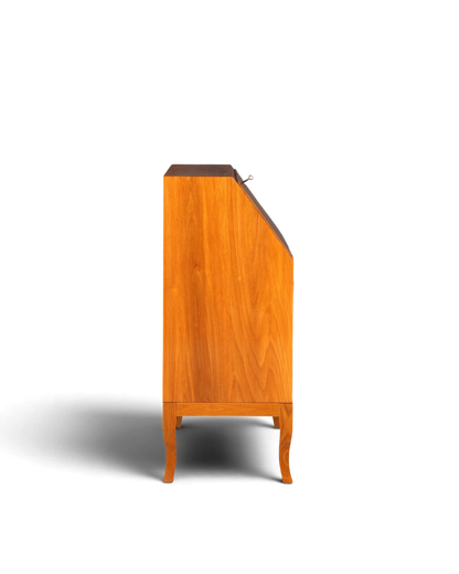 G677 Finish cm Schlichter Mid Century Sekretär Vintage Schreibmöbel echt Holz Kommode Office Secretary (Kopie)