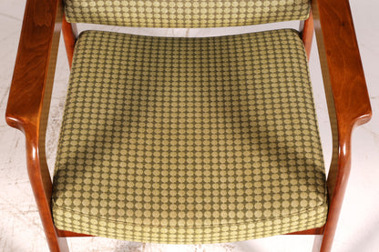 Edler Mid Century Armlehnstuhl Sekretär Stuhl Sessel Retro Holz Armlehnsessel Vintage 3 von 5