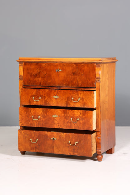 Wunderschöner Gründerzeit Sekretär Vertiko Highboard Jugendstil Kommode Schrank um 1880