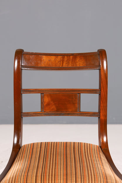 F137 Finish 2v2 Wunderschöner Englischer Stuhl UK Küchenstuhl Antik Stil Sekretär Stuhl Polsterstuhl