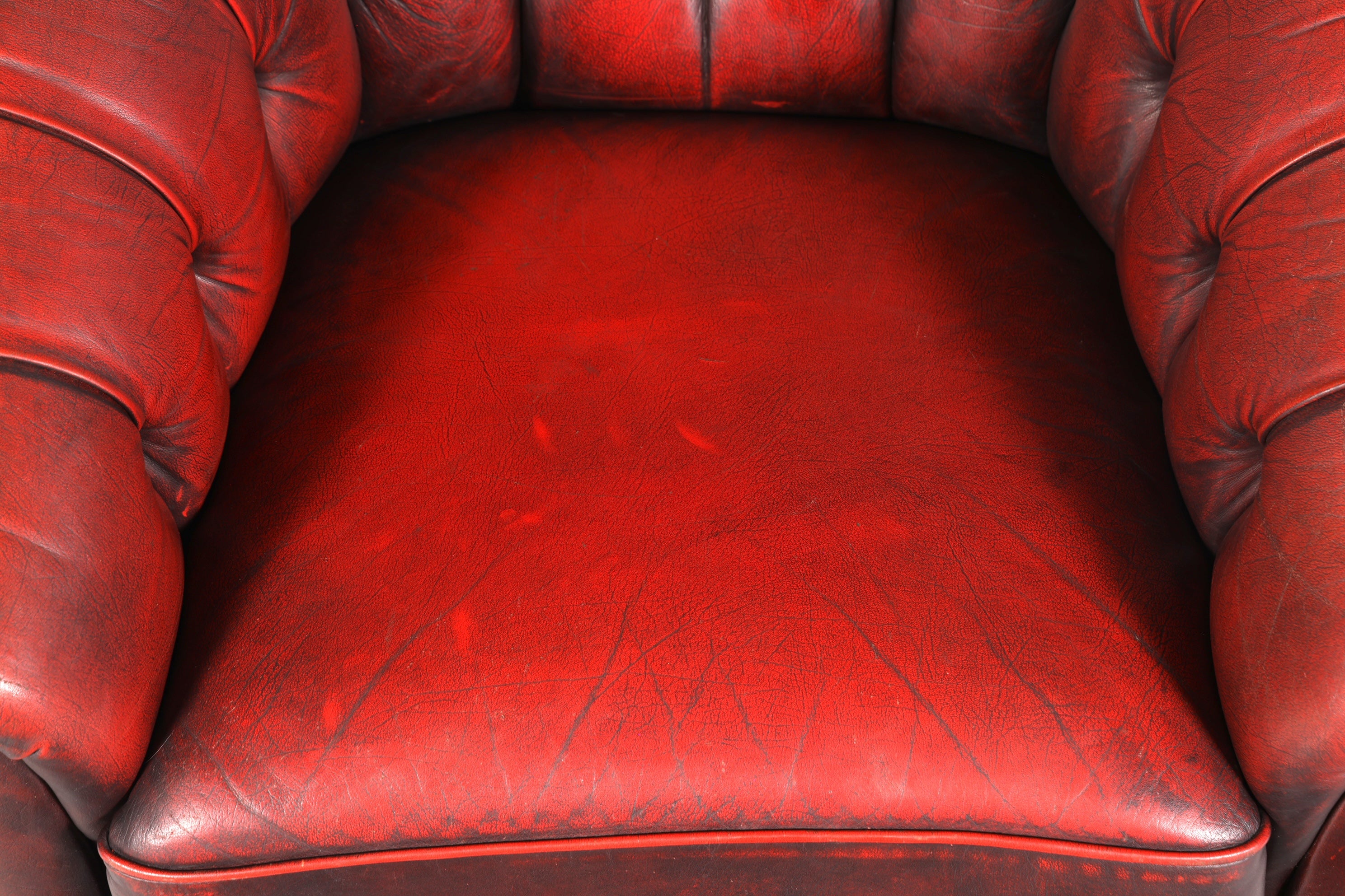 F844 Finish Stilvoller Original Chesterfield Sessel Englischer Armlehnsessel Englisch Herrensessel