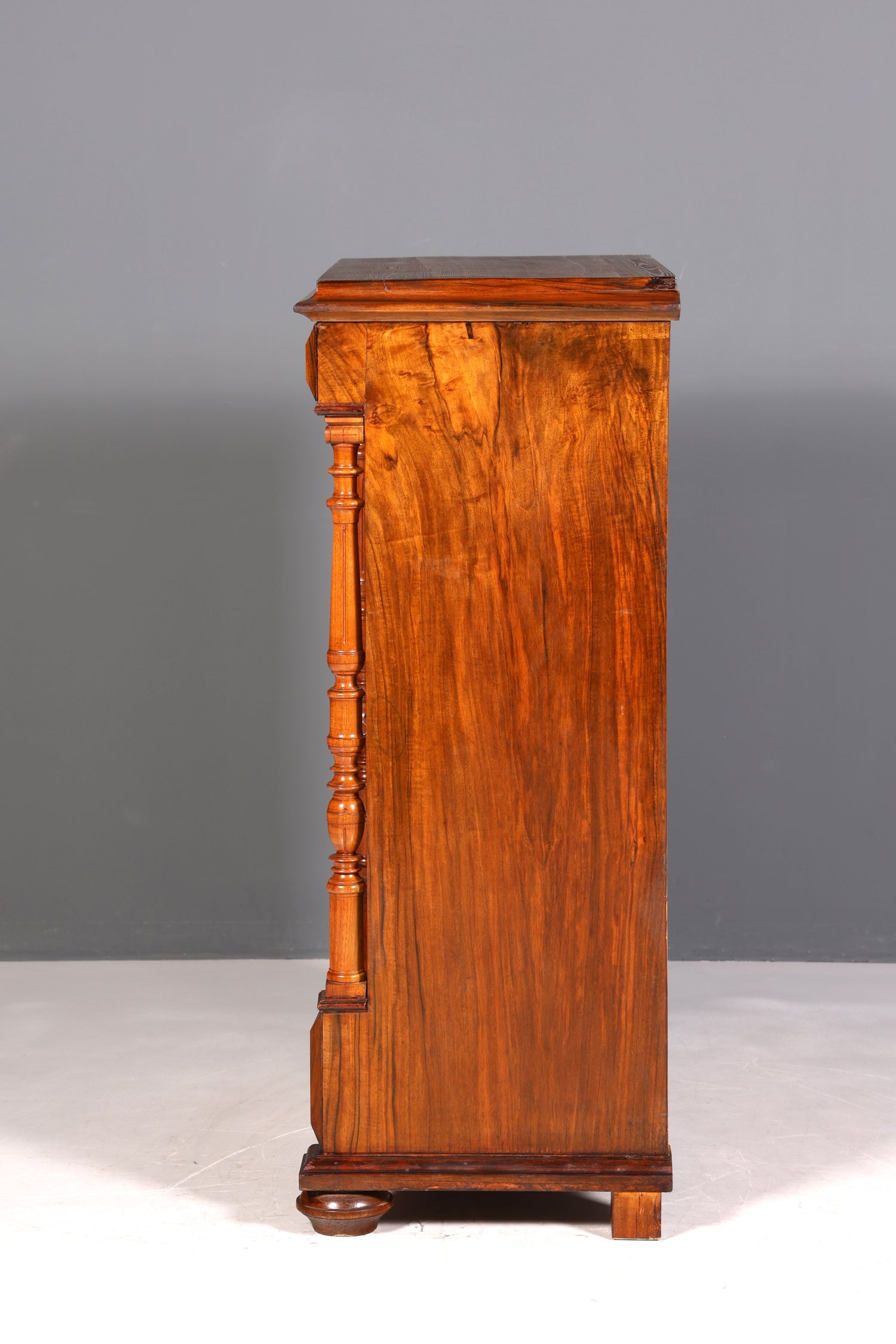 Traumhafter Gründerzeit Sekretär Vertiko Highboard Louis Philippe Kommode Sekretär Schrank um 1880