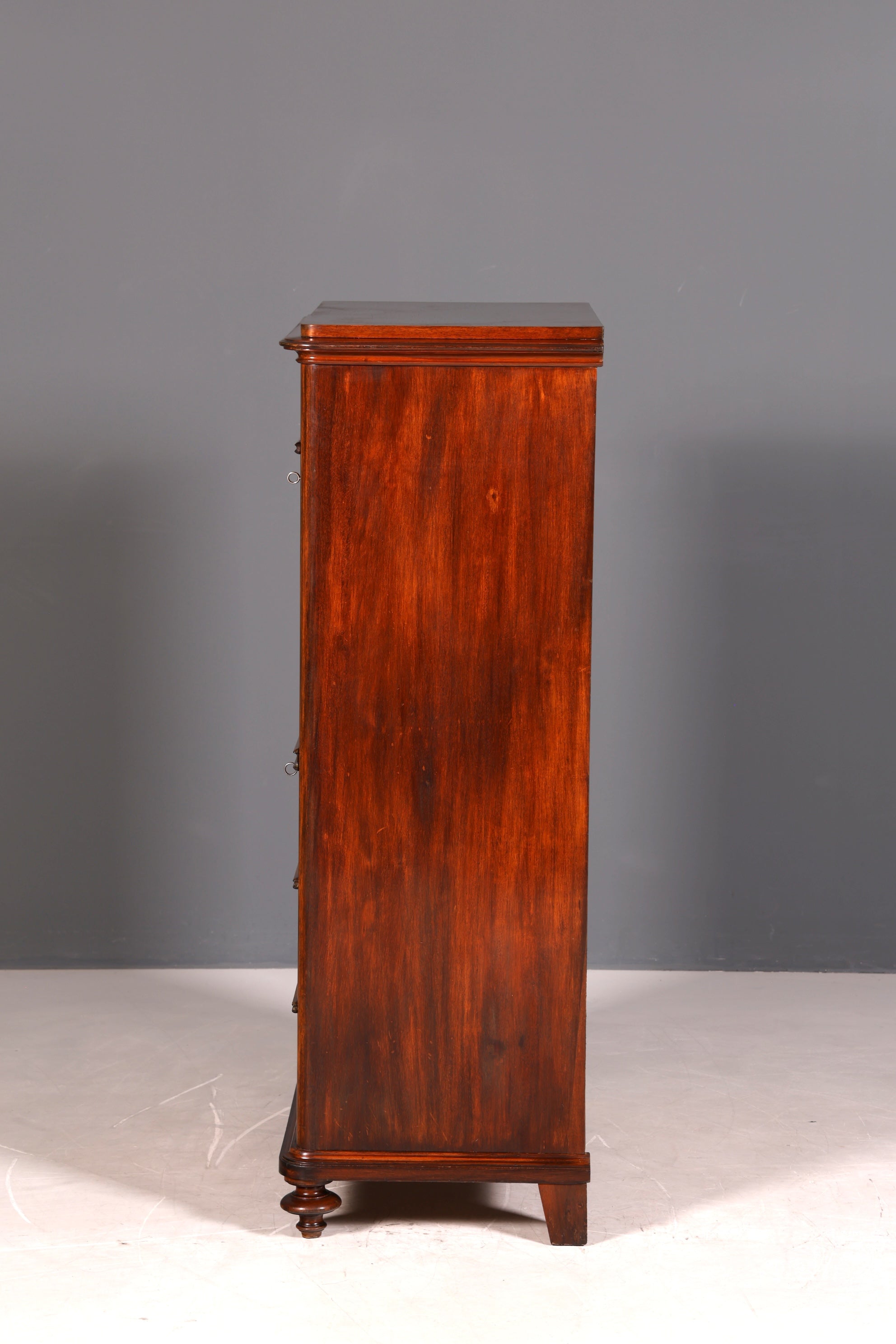 Stilvoller Louis Philippe Sekretär Vertiko Gründerzeit Kommode Chiffoniere Schubladenkommode