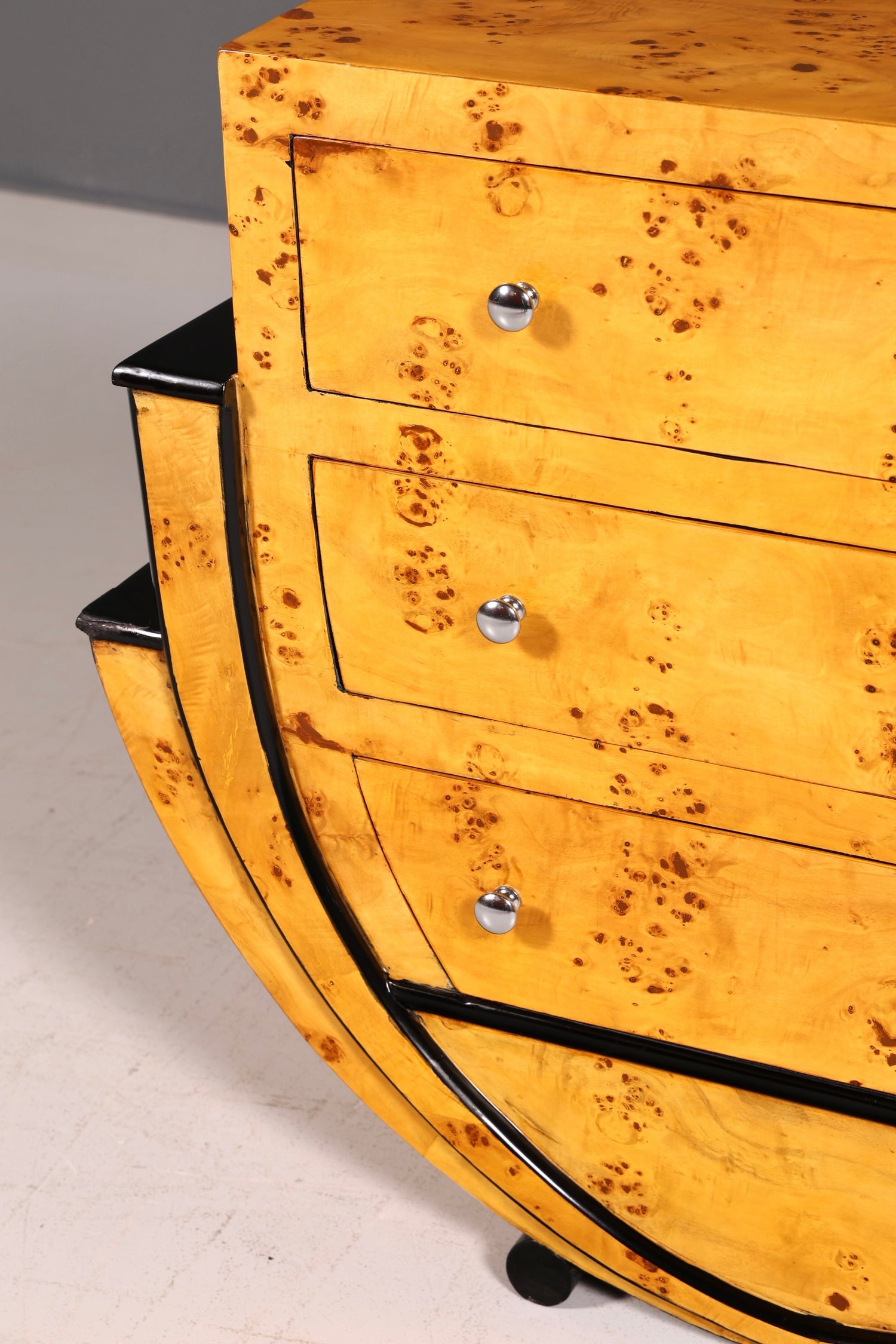 Edles Art Deco Stil Sideboard Wandkonsole Biedermeier Antik Stil Kommode Echt Holz Handarbeit