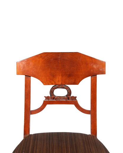Traumhafter Biedermeier Stuhl Antik Küchenstuhl echt Holz Sekretär Stuhl Esszimmer Stuhl 2 von 2