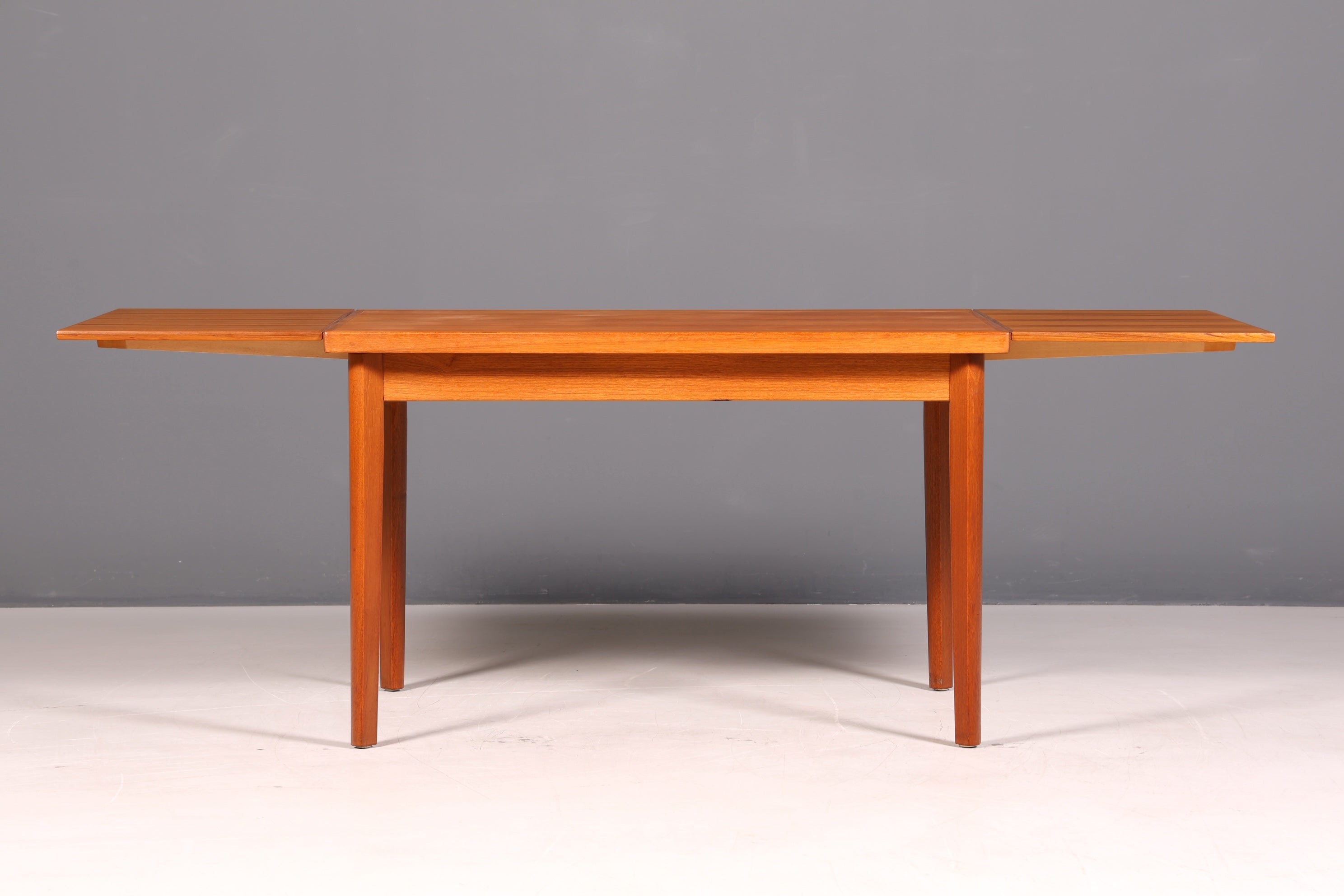 G716 Finish Traumhafter Mid Century Esstisch ausziehbarer Danish Design Teak Holz Küchentisch Esszimmer Tisch (Kopie)