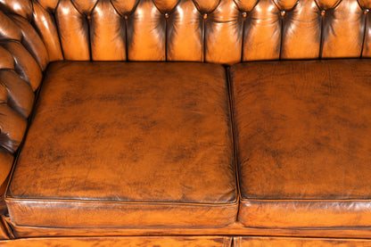 G151 Finish cm Wunderschönes Original Chesterfield Sofa 3- Sitzer echt Leder Oxblood Couch Englisch (Kopie)