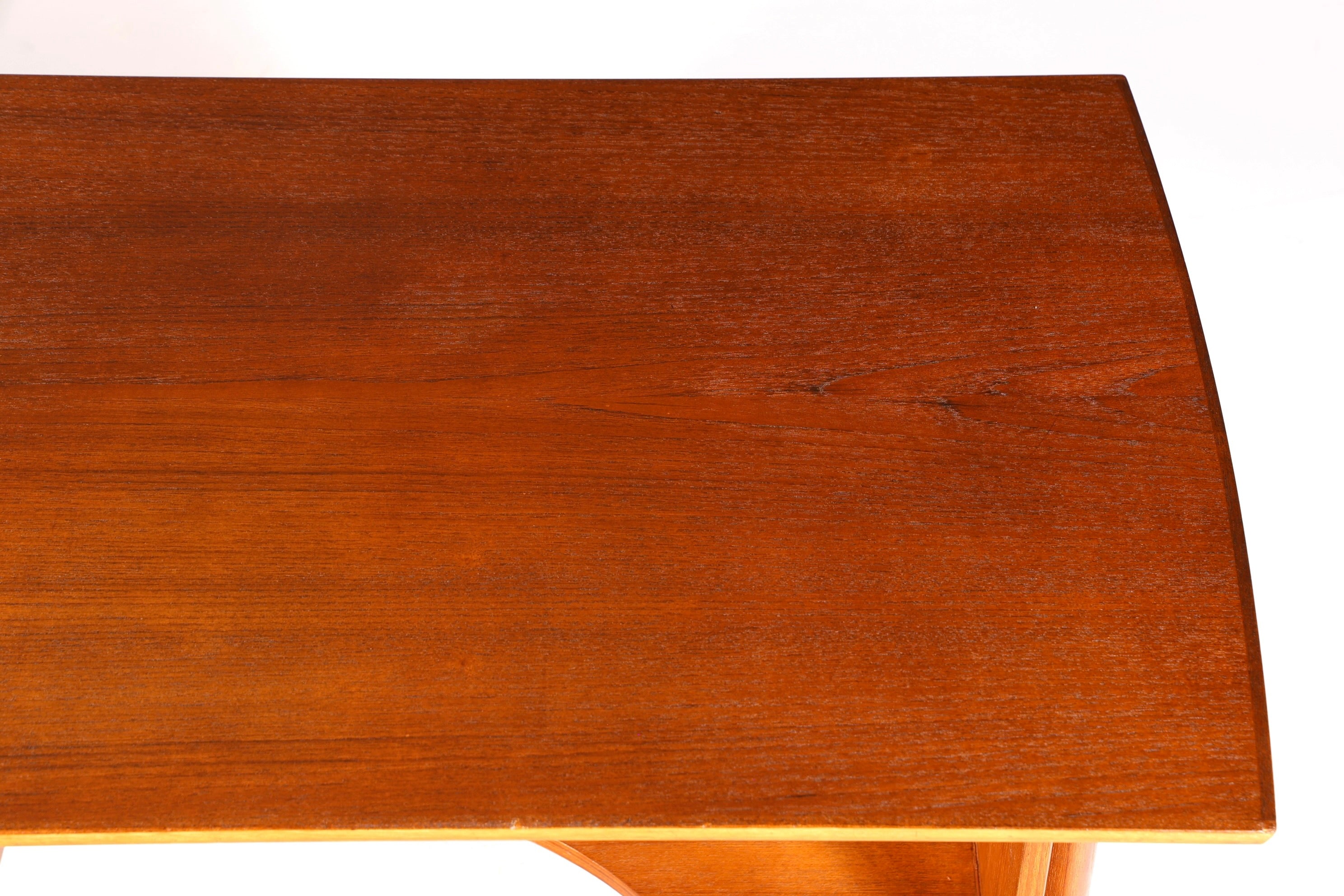 Wunderschöner Mid Century Schreibtisch Danish Design Teak Holz Bürotisch Vintage Office Table