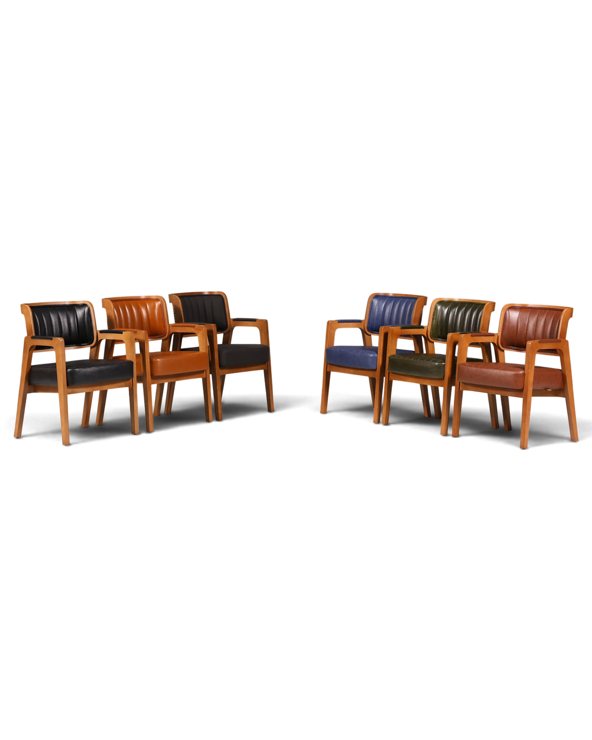 Edler Armlehnstuhl "Lima" Esszimmerstuhl mit Korbgeflecht in grün Küchenstuhl Armlehnstuhl
