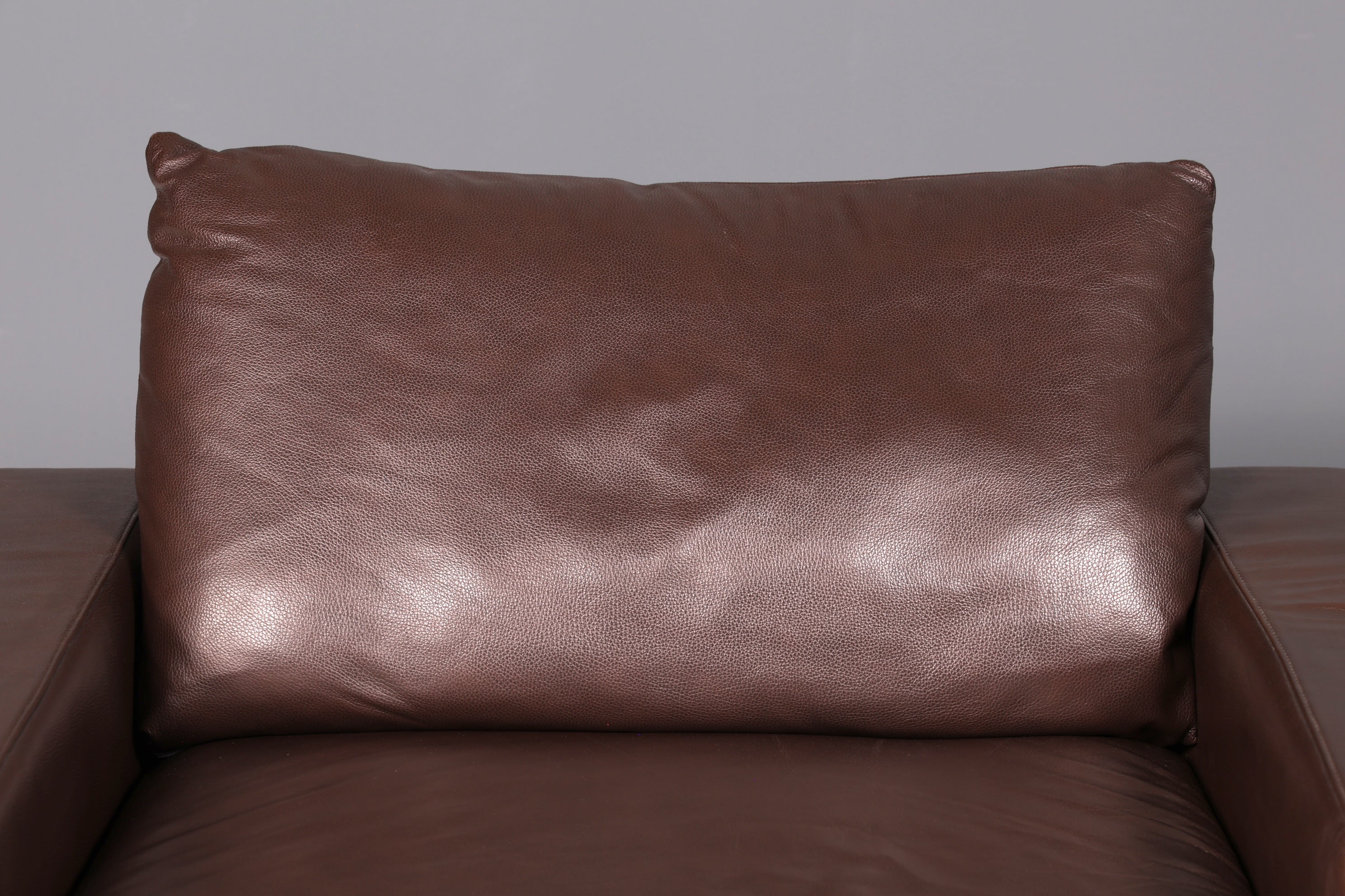 Beautiful Stressless E200 Recamier genuine leather brown chaise longue ottoman leather sofa vintage recliner