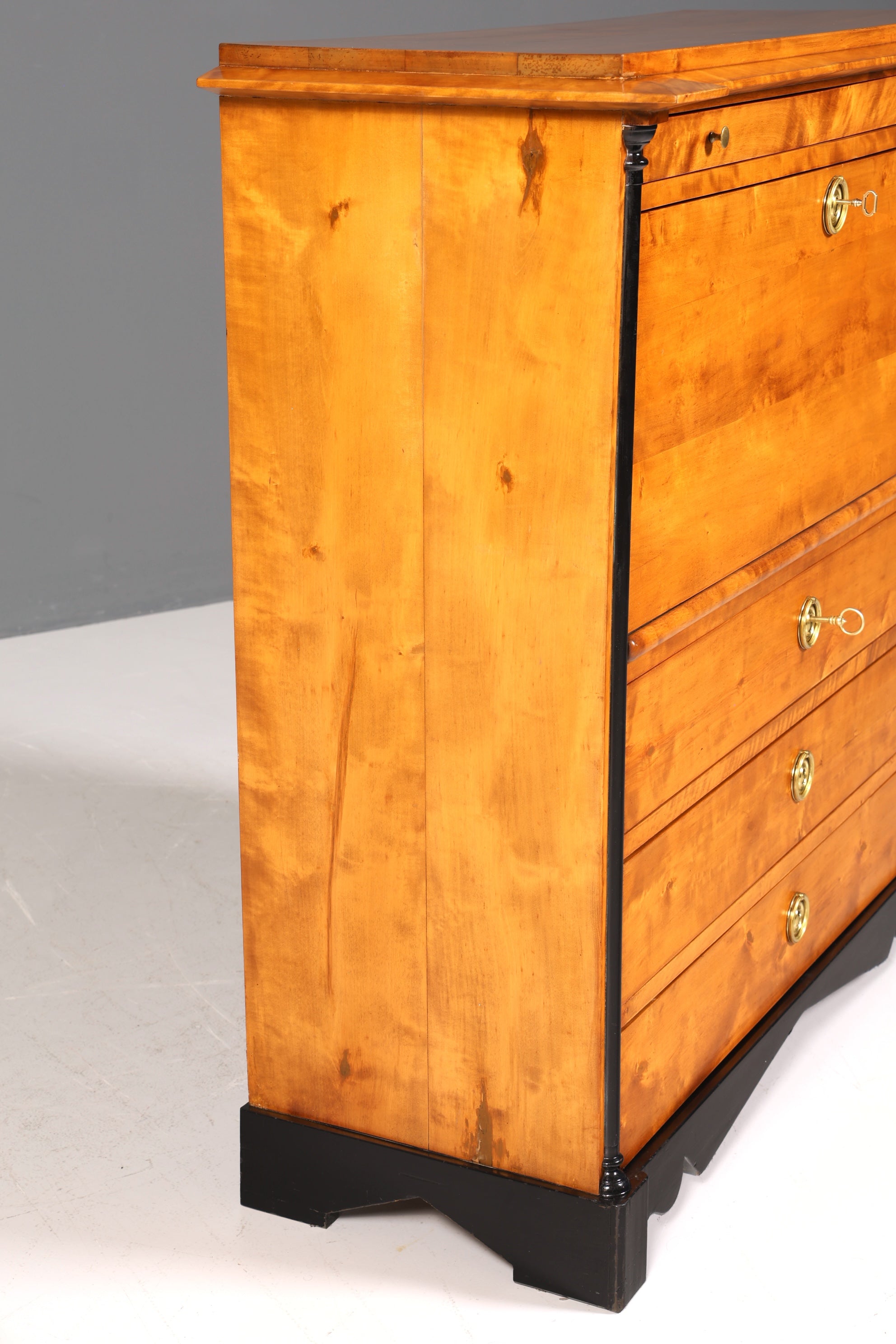 Traumhafter Original Biedermeier Sekretär um 1860 Kommode Antik Bürokommode