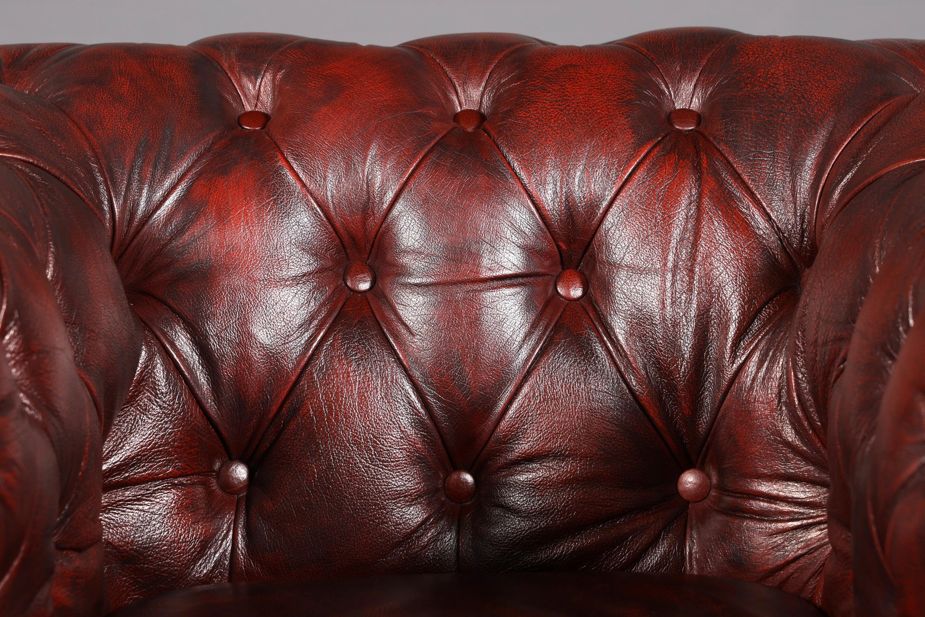 G073 Finish Stilvoller Original Chesterfield Sessel Englischer Armlehnsessel Englisch Herrensessel